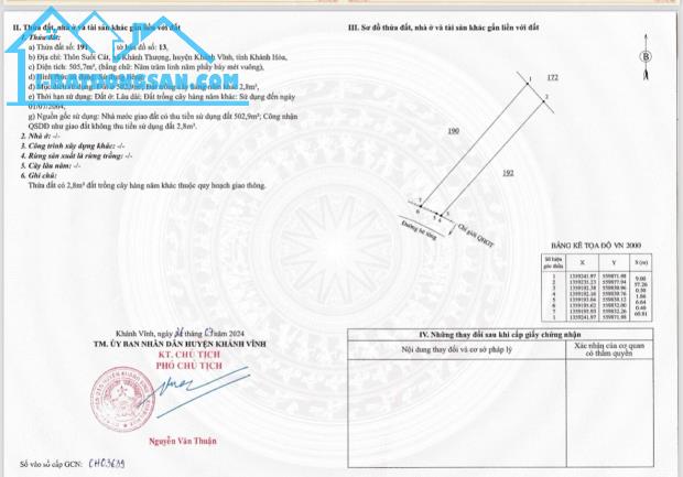 Bán đất Khánh Thượng giá rẻ giáp suối có sẵn thổ cư - view đồi mát mẻ - 5