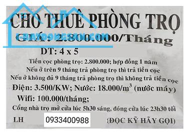 Chính chủ cho thuê phòng trọ giá rẻ tại 168/15 Bình Trị Đông, Bình Tân, TPHCM - 3