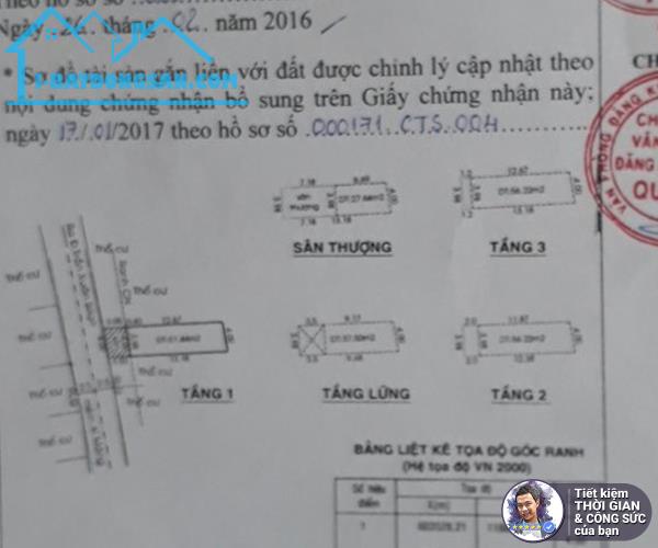 BÁN NHÀ KHU KIỀU ĐÀM. 66M2. 4MX16.5M. 5 TẦNG. NHÀ MỚI. XE HƠI ĐẬU CỬA. KHU DÂN TRÍ - 4