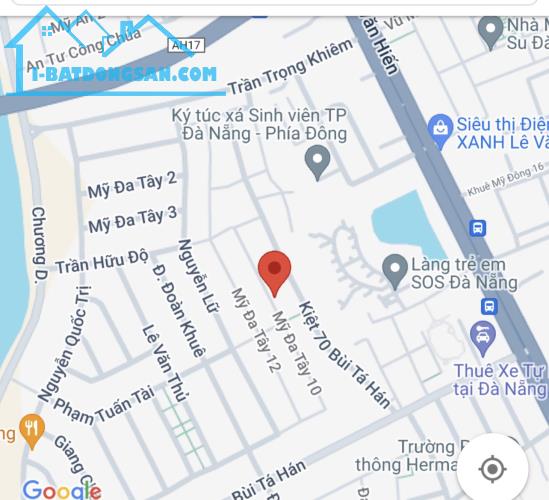 110m2 GIÁ TỐT NHẤT NAM VIỆT Á mặt tiền MỸ ĐA TÂY 10 Ngũ Hành Sơn