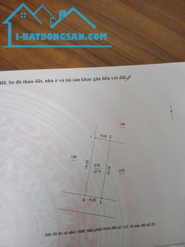 Bán đất Hà Đông 58m2, nở hậu thuận tiện kinh doanh, đường thông thoáng,oto đỗ cửa ngày - 3