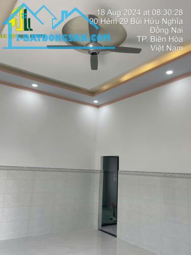 Chỉ 1,9 tỷ sở hữu nhà 85m2 góc 2 Mặt Tiền hẻm thông thoáng, SHR thổ cư, gần chợ P.Tân Vạn - 3