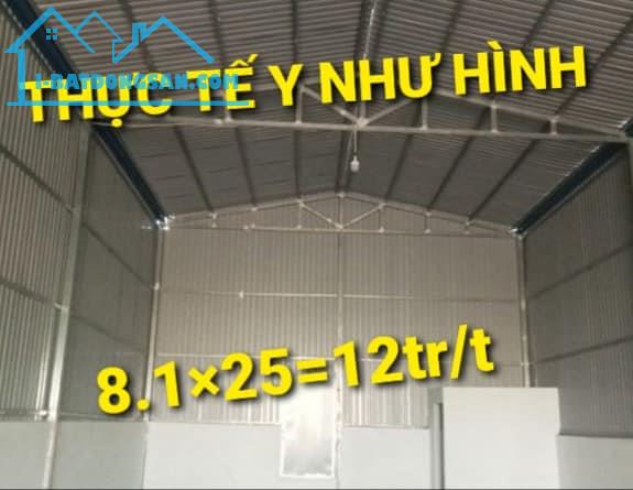 Nhà Cho thuê 8,1 x 25 = 12tr/t Vĩnh Tân Tân Uyên Bình Dương - 4