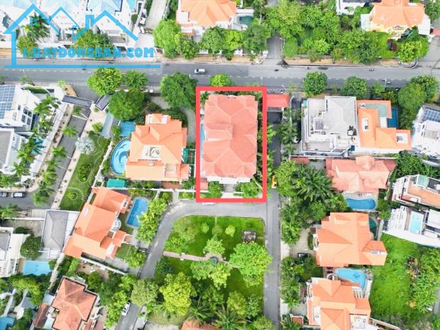 Bán Tòa Nhà 3 Mặt Tiền Nguyễn Văn Hưởng,Thảo Điền,Q2 DT:996m2(25mx40m) Hầm 3 Tầng,Hồ Bơi - 1