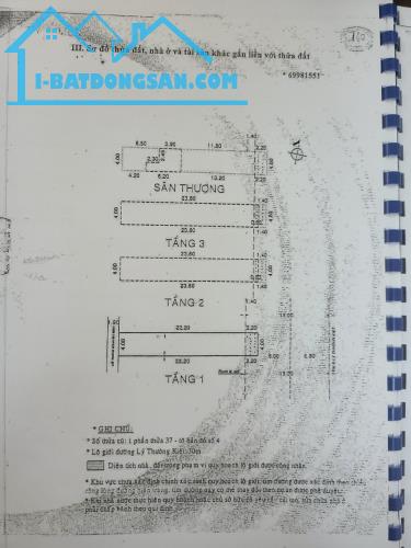 Mặt Tiền 521-521A Lý Thương Kiệt, Phường 9, Quận Tân Bình DT 8x25m 4 tầng giá 48 tỷ