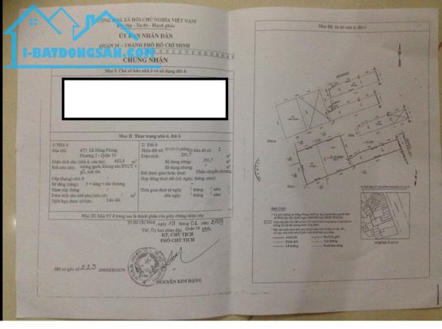 Mặt Tiền 477 Lê Hồng Phong, Phường 2, Quận 10 DT 13 x 38m 464m2 giá 220 tỷ - 4