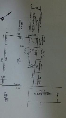 Mặt tiền thụt 93C Võ Văn Tần, Phường Võ Thị Sáu Quận 3 giá 38 tỷ TL - 2