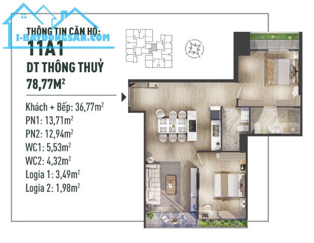 Bán căn hộ 2 thoáng các tầng hoa hậu, lãi sớm 400 triệu ngay sau khi cọc - 3