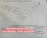 BÁN SHOPHOUSE 4 TẦNG MẶT TIỀN ĐƯỜNG HOÀNG THỊ LOAN- HOÀ MINH-LIÊN CHIỂU