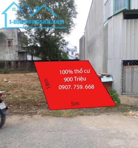 Chần chừ là mất lô  đất chính chủ 100% thổ cư 900 triệu, 90m2