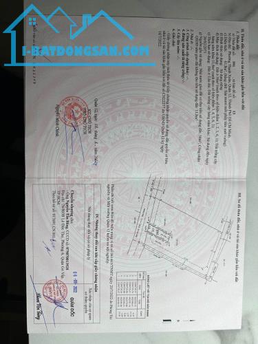 CẦN TIỀN BÁN GẤP 62M2 GIÁ CHỈ 1 TỶ 700TR GẦN CHỢ THẠNH XUÂN QUẬN 12 GỌI CHO EM XEM ĐẤT - 2