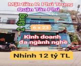 Nhà mặt tiền - Đường Hoàng Xuân Nhị - Tân Phú - 139m2, hơn 12 tỷ