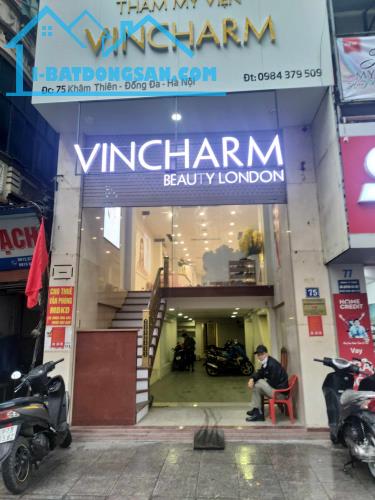 Cho thuê văn phòng 75 Khâm Thiên, Đống Đa, HN DTSD: 80m2