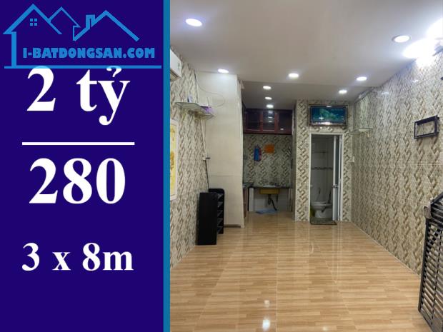 Bán nhà chính chủ hẻm 264 Lê Văn Lương, Tân Hưng, Quận 7. DT: 3 x 8m. SHR. Giá 2 Tỷ 280