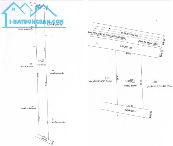 CHÍNH CHỦ Cần Bán Gấp Đất 3 Mặt Tiền Vị Trí Đắc Địa Tại Xã Đông Hiệp, Cờ Đỏ, Cần Thơ - 2