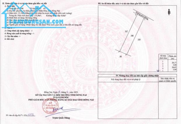 Bán đất An Hòa gần trường, chợ, cây xăng, 100% thổ cư, sổ riêng, DT 5x26m. Chỉ từ 400tr/1 - 3