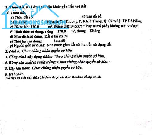 Tôi cần Bán nhà mặt tiền đường Nguyễn Hữu Thọ - Đà Nẵng - 1