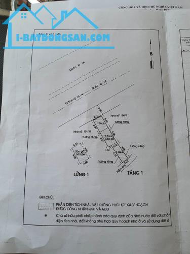 Nhà MT Quốc Lộ 1A Q12, 90m2, 1 lầu, 3PN, 4.5x20m, Đ.32m chỉ 3.x tỷ - 4