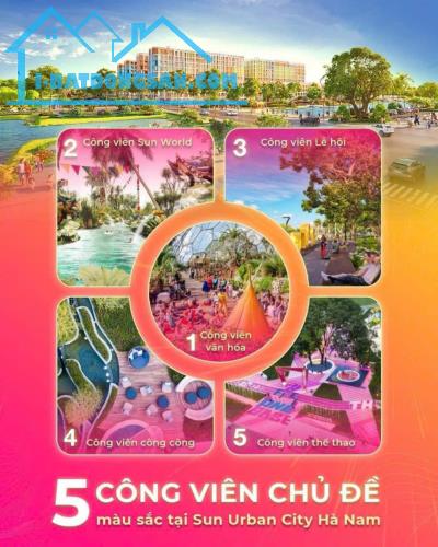 ĐẠI DỰ ÁN THÀNH PHỐ THỜI ĐẠI VÀ ÁNH SÁNG - SUN URBAN CITY HÀ NAM - 2