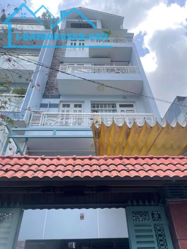 GẤP HIẾM, HẺM XE HƠI THÔNG P16 GẦN CITYLAND - 100M2 (5x20) SỔ VUÔNG HC ĐỦ- 6 TẦNG 7PN - 2