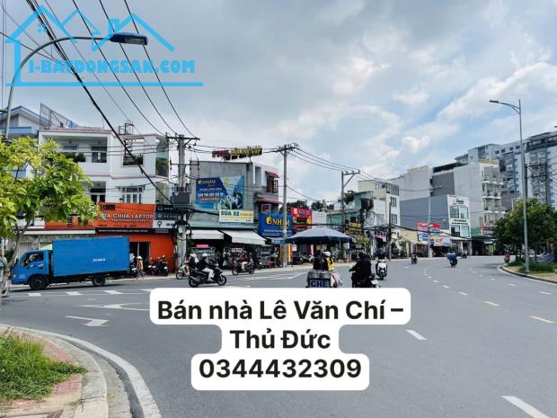 Bán nhà Thủ đức – Lê Văn Chí – Mặt tiền kinh doanh + Căn hộ dịch vụ – 60 triệu/th – 186 m2 - 2