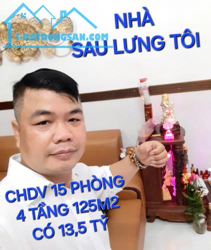 CHDV 15 Phòng 4 tầng 125m2 có 13,5 tỷ Quang Trung Gò Vấp TPHCM - 4