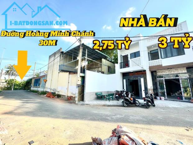 BÁN NHÀ 1 TRỆT 1 LẦU ĐƯỜNG TRƯỚC NHÀ 10m NGAY CHỢ HOÁ AN GIÁ CHỈ 2,75 TỶ - 5