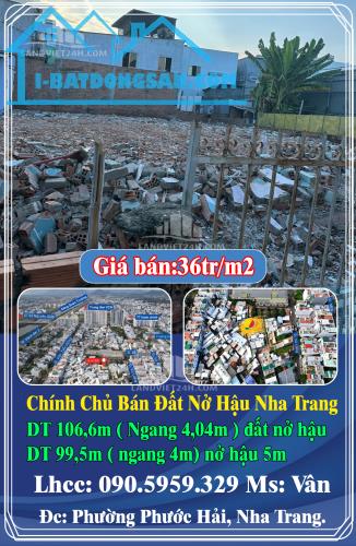 Chính Chủ Bán Đất Nở Hậu Nha Trang.