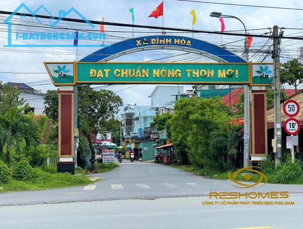 Bán đất xã Bình Hòa mặt tiền đường Bình Hòa-Cây Dương sổ hồng 1700m2 giá chỉ 6,3 triệu/m2 - 1