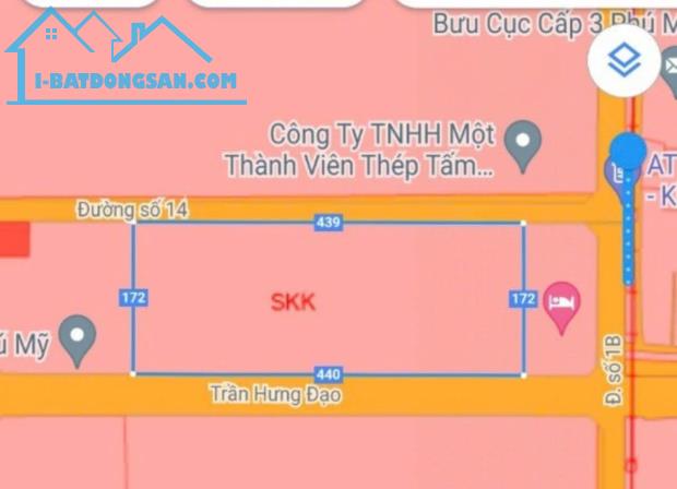 Bán đất SKK tại KCN Phú Mỹ 7,5ha giá 230 tỷ - 1