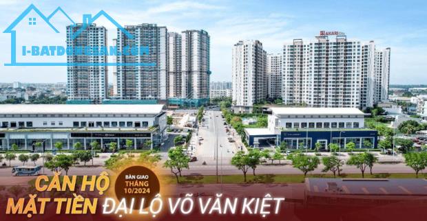 Bán nhanh căn hộ GÓC 80m2 Akari City, Võ Văn Kiệt, có sổ hồng, hỗ trợ vay ngân hàng. LH: - 3