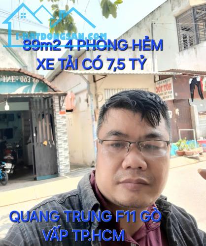 2 tầng 89m2 4 Phòng có 7,5 tỷ Quang Trung Phường 11 Gò Vấp TP.HCM - 2