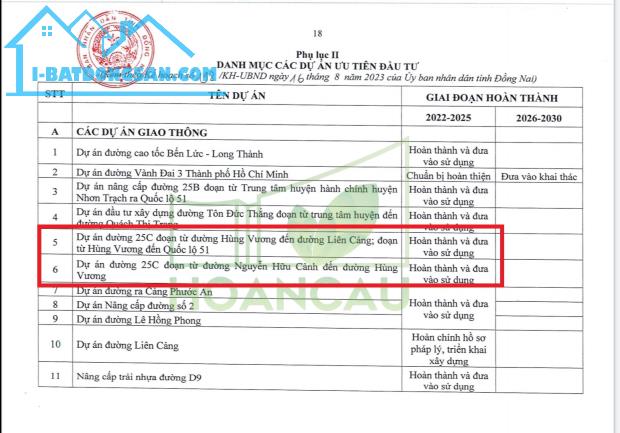 Bán nền đất thổ 630m2 ngay khu dân cư, cách Đ.Vành Đai 3 đang khởi công 100m - 3