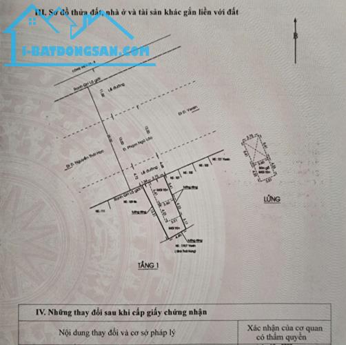 Bán Nhà Mặt Tiền 109 Phạm Ngũ Lão, Phường Phạm Ngũ Lão, Quận 1 DT 5.3 x 13m 2 tầng 33 tỷ