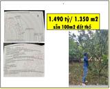 Tôi chủ đất bán nhanh 1,490 tỷ/1,350 m2 sẵn 100m2, SHR, gần Cầu La Ngà, đường oto, ĐQ