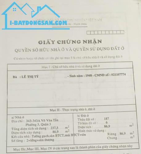 343-343võ văn tần, phường 5, quận 3 giá bán 40 tỷ - 3