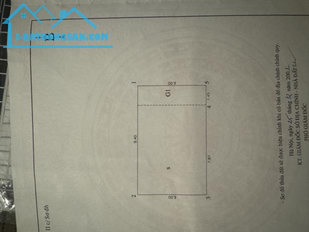 BÁN 60M2 ĐẤT PHÂN LÔ - Ô TÔ TRÁNH - SÁT VÁCH KĐT VIBEX CHÈM - HOÀNG TĂNG BÍ; GIÁ 6.8 TỶ