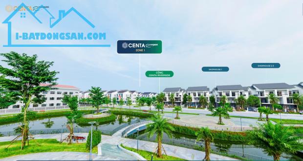 Mở Bán!! Phân khu Shopvillas Lake View cuối cùng tại Centa Riverside VSIP giắ gốc chủ đầu - 3