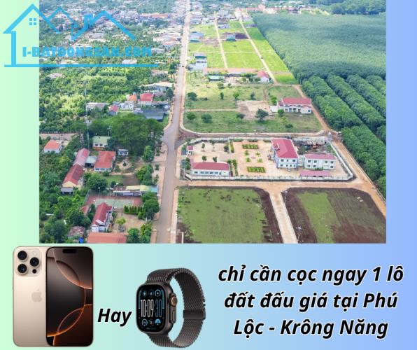 Rẻ nhất cả nước - đất đấu giá chính chủ 132m2 tại Đăk Lăk - chỉ 6xx triệu