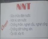 NNT- DỊCH VỤ SỬA CHỮA ĐIỆN NƯỚC uy tín - chuyên nghiệp - hiệu quả