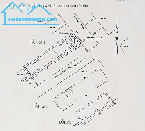 Bán nhà 2 mặt tiền hẻm 271 Lê Đức Thọ, 4x20m, 3 lầu. Giá  11,5 tỷ - 1