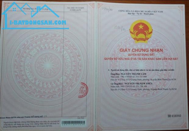 CHÍNH CHỦ CẦN BÁN Căn Hộ Ngay Trung Tâm Quận Bình Thạnh, Hồ Chí Minh – GIÁ CỰC TỐT - 2