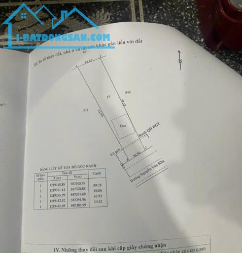 11x62 mặt tiền nguyễn văn khạ, tt củchi, nhà cấp 4, sau nhà có trang trại nuôi heo, nở hậu - 2