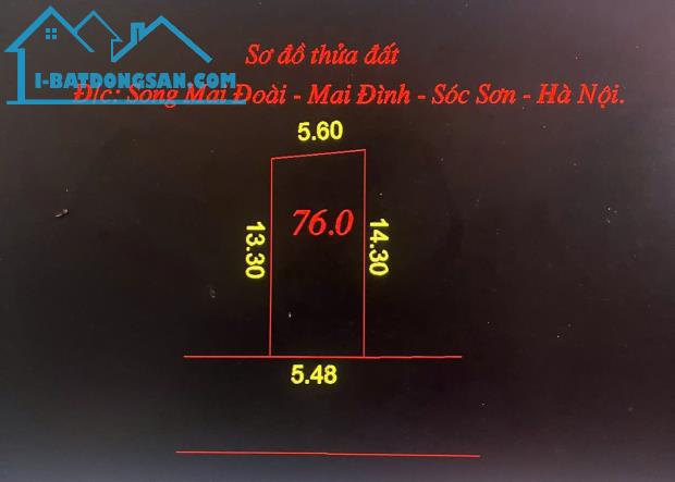 HÓT HÓT ĐẤT  SONG MAI -MAI ĐINHF DT 76 M FUN TC DG RỘNG 4M THÔNG GIÁ CHO NHÀ DT