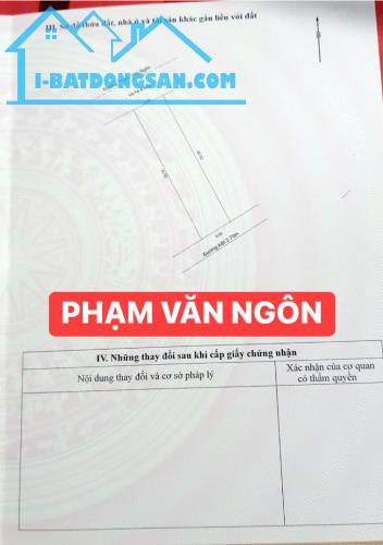 BÁN ĐẤT ĐƯỜNG 10m5 PHẠM VĂN NGÔN-HOÀ KHÁNH BẮC-LIÊN CHIỂU