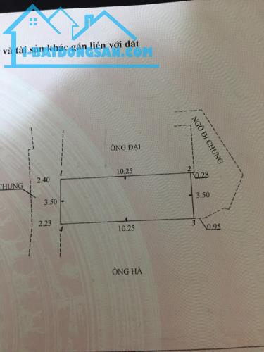 Bán nhà 2,5 tầng ngõ 46 Lạch Tray