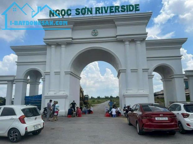 Bán lô đất LK5 view sông, dự án Ngọc Sơn Riverside, TP HD, 94m2, mt 5m, vị trí đẹp, giá tố - 1