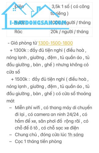 EM CÓ MẤY PHÒNG TRỐNG CHO THUÊ GIÁ SIÊU ƯU ĐÃI - PHƯỜNG NINH KHÁNH - TP NINH BÌNH - 1