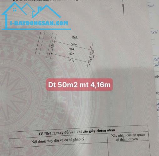 HOT! E Bán Đất Dịch Vụ 25,2Ha Vân Canh, 50M2,Mặt Tiền4,16M có 102 trên thị trường hiện nay