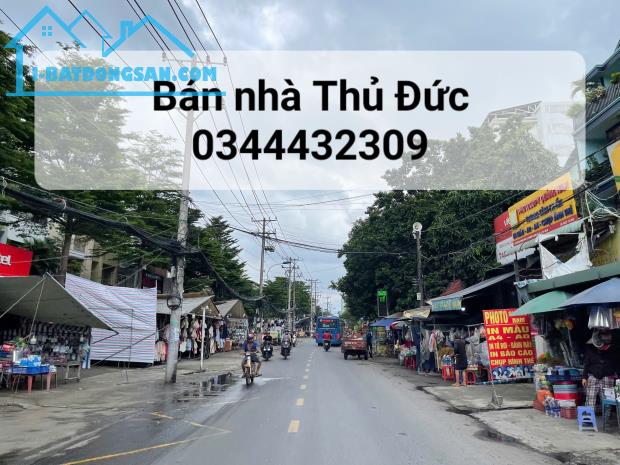 Bán nhà Thủ Đức, Mặt tiền đường, Dương Đình Hội, ngay Cao Đẳng Công Thương, 120 m2 (5x24),